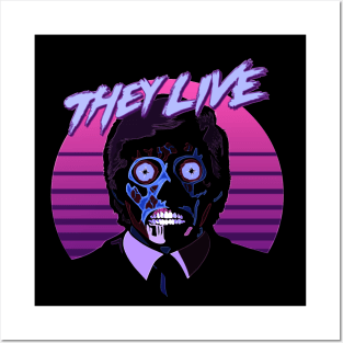 They Live! Obey, Consume, Buy, Sleep, No Thought and Watch TV. Posters and Art